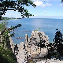 Helligdomsklippen Bornholm, Ostsee